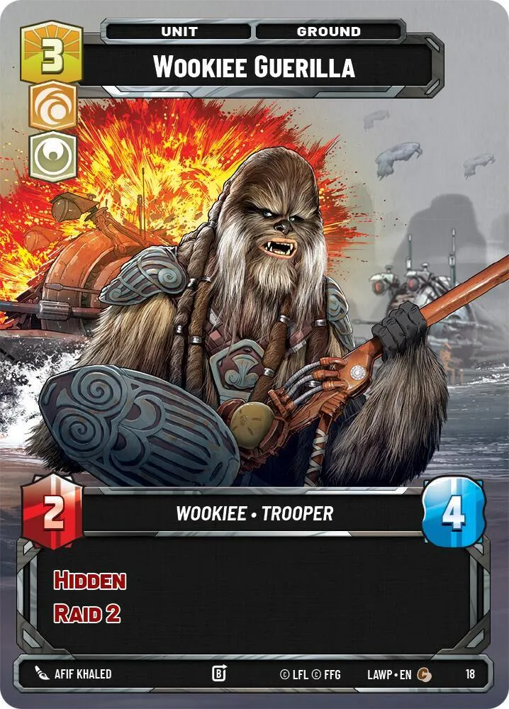 Wookiee Guerilla — A Lawless Time: Weekly Play Promos — Star Wars: Unlimited