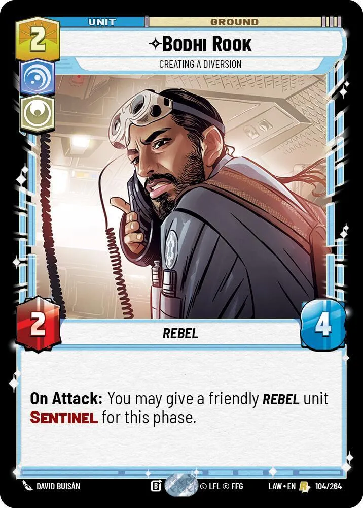 Bodhi Rook - Creating a Diversion — A Lawless Time — Star Wars: Unlimited
