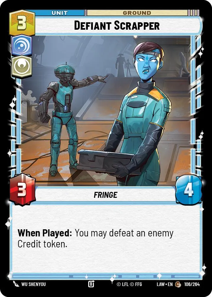 Ferrailleuse Provocatrice — A Lawless Time — Star Wars: Unlimited