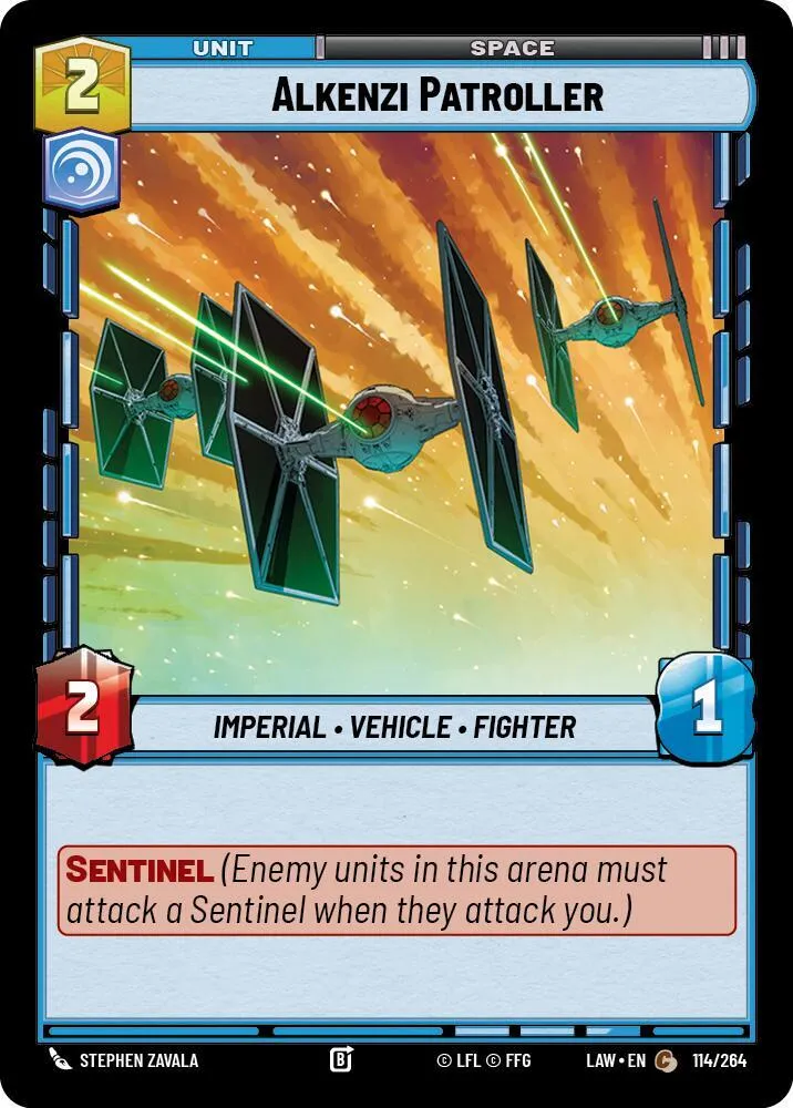 Patrouilleur d'Alkenzi — A Lawless Time — Star Wars: Unlimited