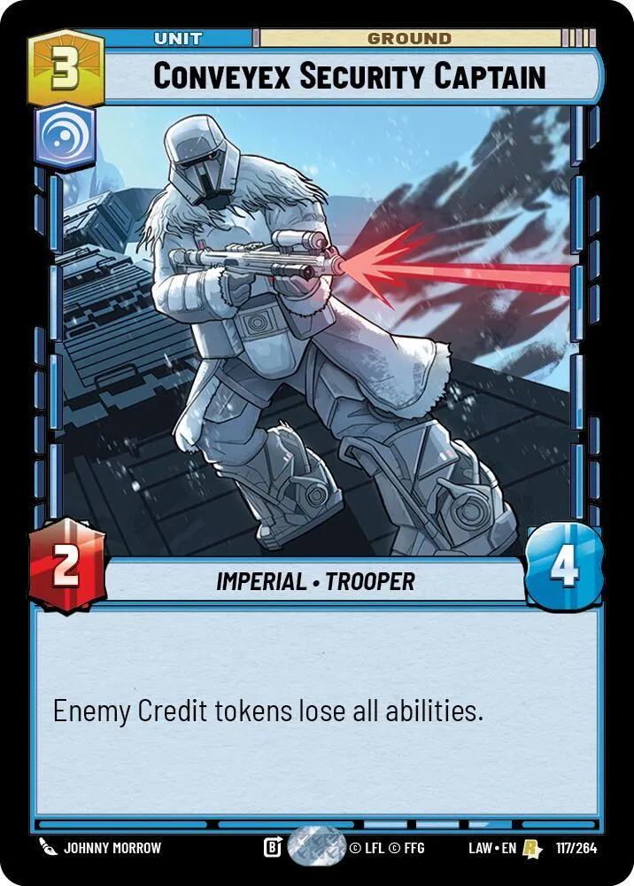 Conveyex Security Captain — A Lawless Time — Star Wars: Unlimited