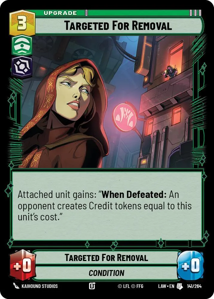 Ciblé pour Élimination — A Lawless Time — Star Wars: Unlimited