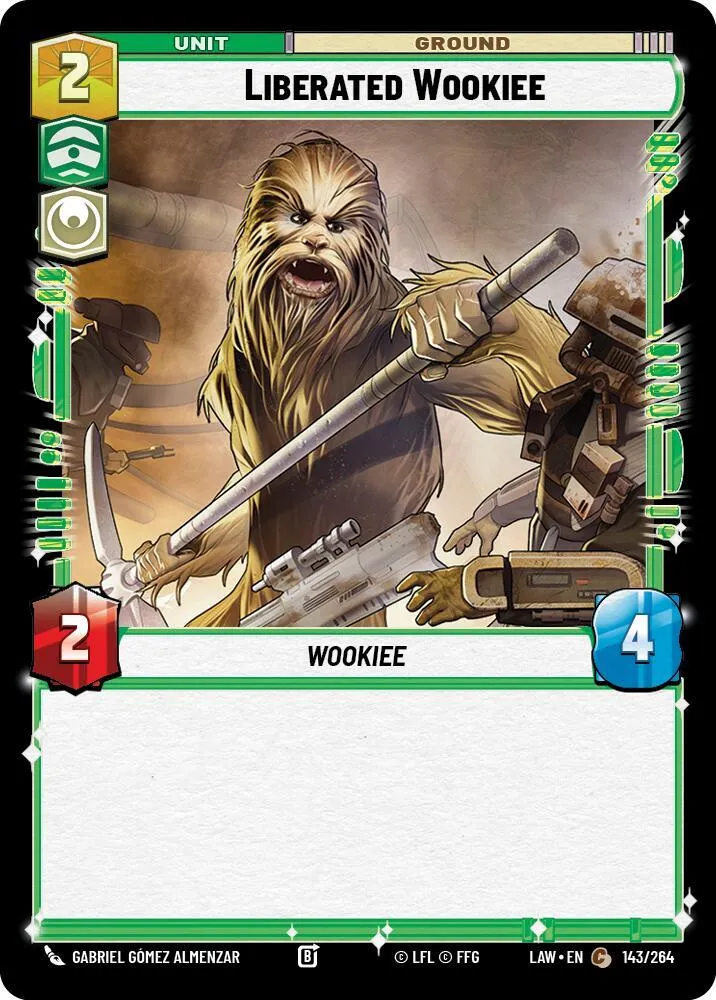 Liberated Wookie — A Lawless Time — Star Wars: Unlimited