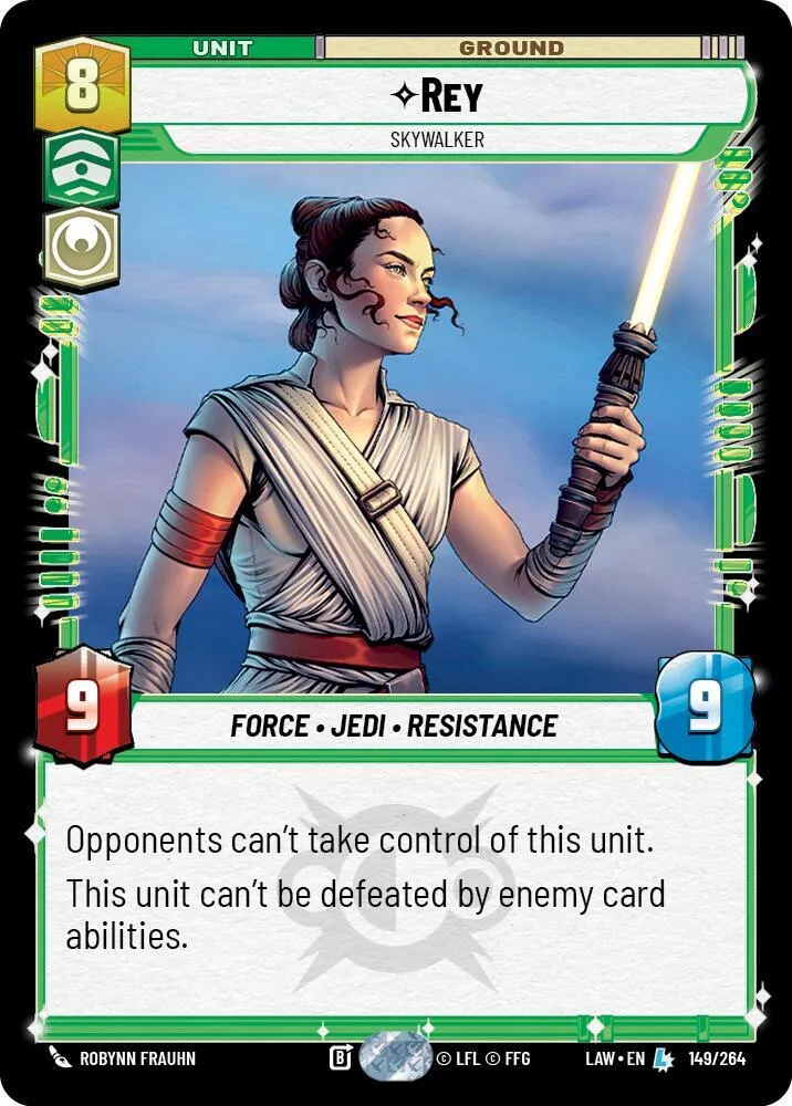 Rey - Skywalker — A Lawless Time — Star Wars: Unlimited