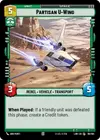 Product image for Partisan U-Wing