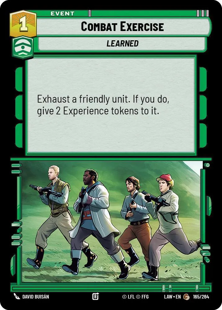 Exercice de Combat — A Lawless Time — Star Wars: Unlimited