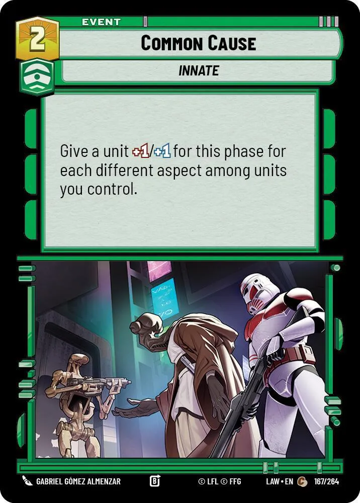 Cause Commune — A Lawless Time — Star Wars: Unlimited
