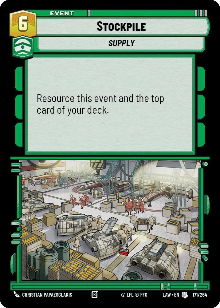 Stockpile — A Lawless Time — Star Wars: Unlimited