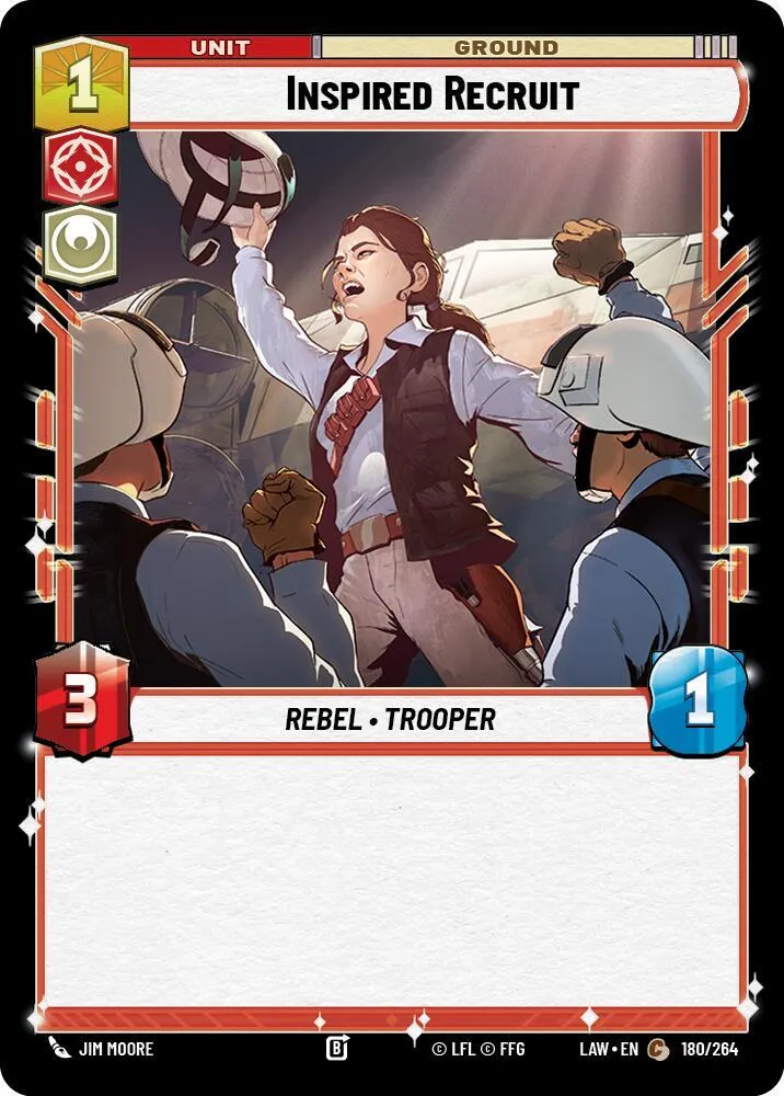 Recrue Inspirée — A Lawless Time — Star Wars: Unlimited