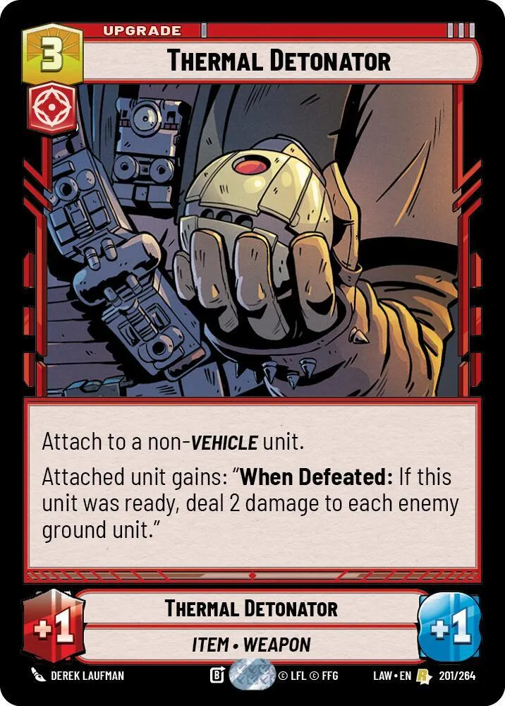 Thermal Detonator — A Lawless Time — Star Wars: Unlimited