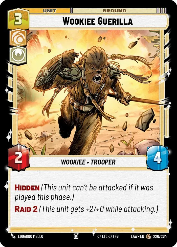 Guérilla Wookie — A Lawless Time — Star Wars: Unlimited