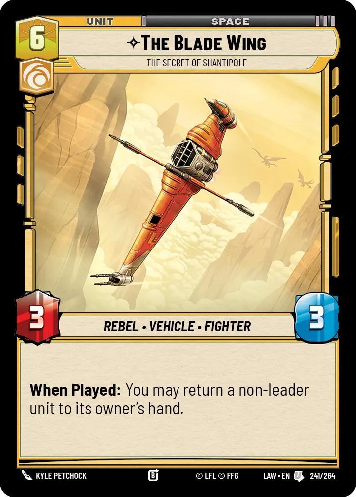 Le Blade Wing - Le Secret De Shantipole — A Lawless Time — Star Wars: Unlimited