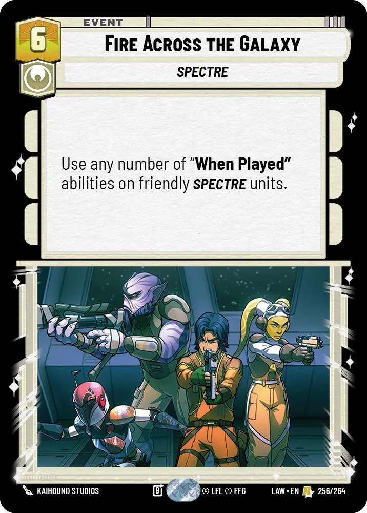 Fire Across the Galaxy — A Lawless Time — Star Wars: Unlimited