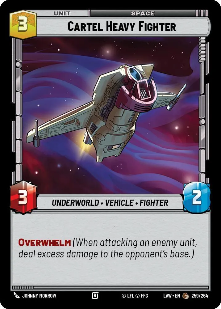 Chasseur Lourd du Cartel — A Lawless Time — Star Wars: Unlimited