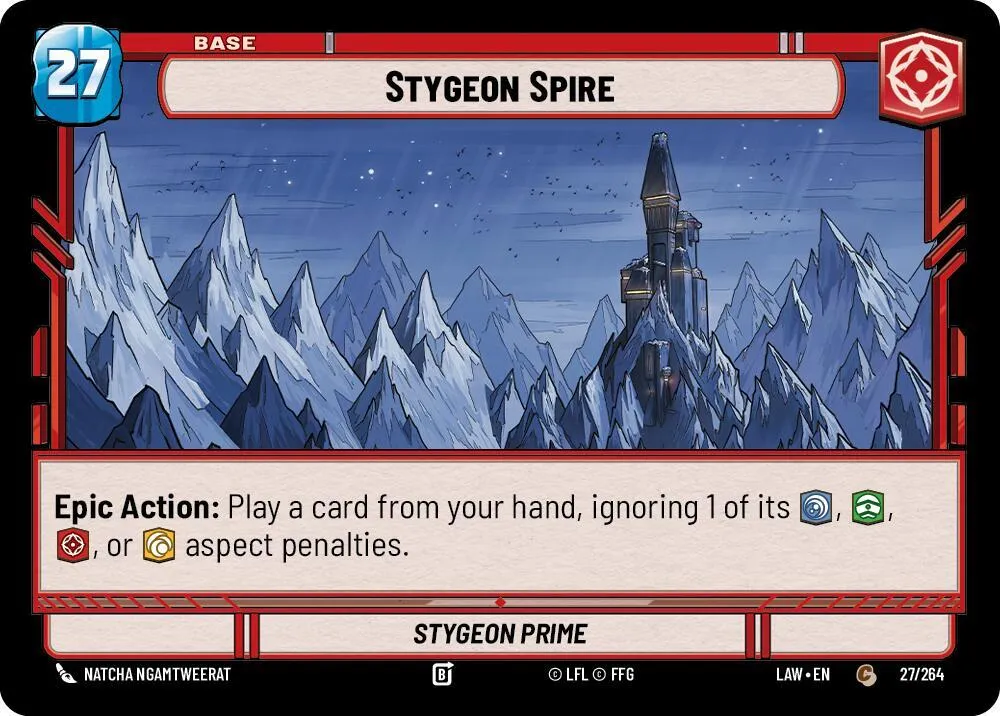 Cime de Stygeon — A Lawless Time — Star Wars: Unlimited