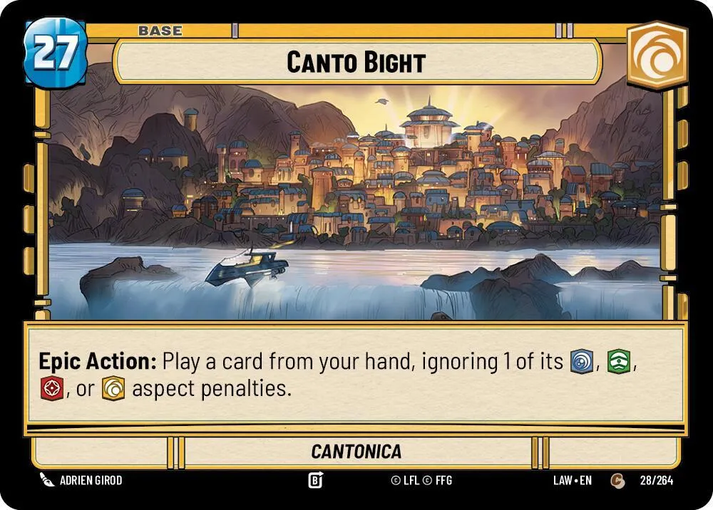 Canto Bight // Shield — A Lawless Time — Star Wars: Unlimited