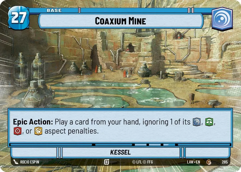 Coaxium Mine // Shield — A Lawless Time — Star Wars: Unlimited