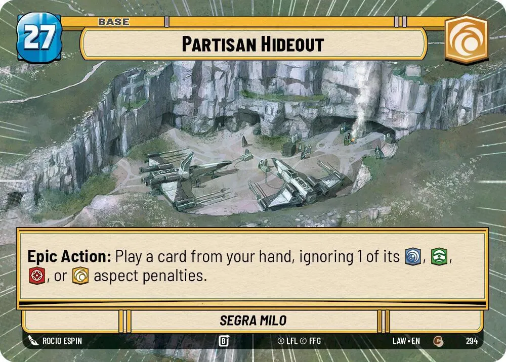 Repaire des Partisans — A Lawless Time — Star Wars: Unlimited