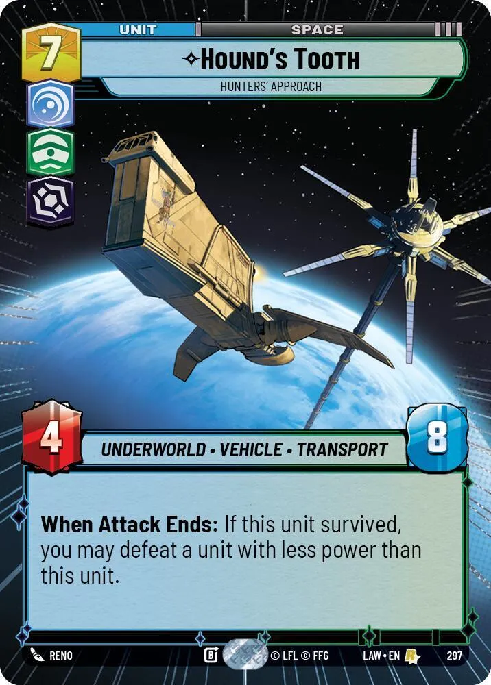Hound's Tooth - Hunters' Approach — A Lawless Time — Star Wars: Unlimited
