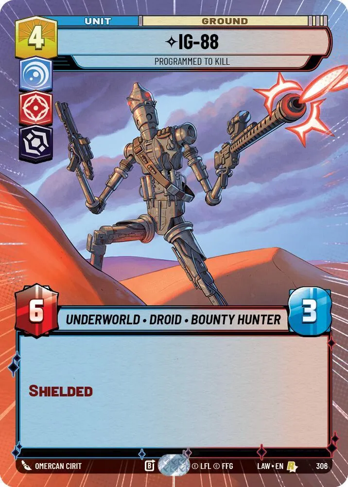 IG-88 - Programmed to Kill — A Lawless Time — Star Wars: Unlimited