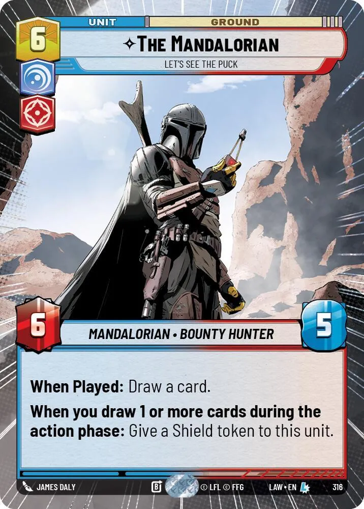 Le Mandalorien - Fais Voir Le Palet — A Lawless Time — Star Wars: Unlimited