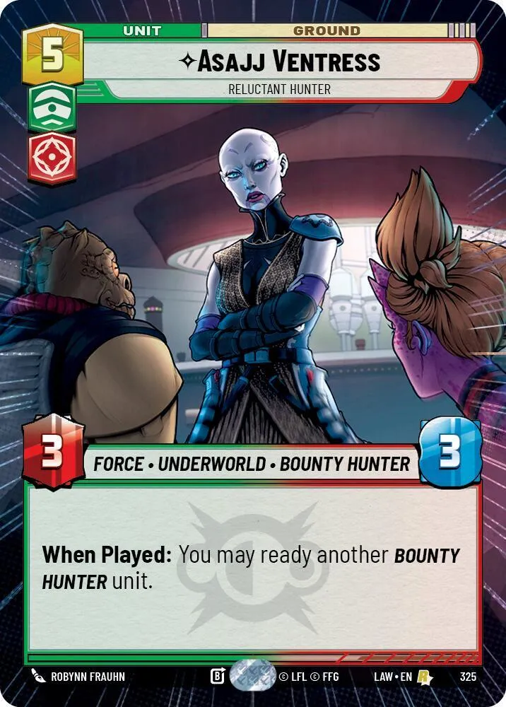 Asajj Ventress - Reluctant Hunter — A Lawless Time — Star Wars: Unlimited