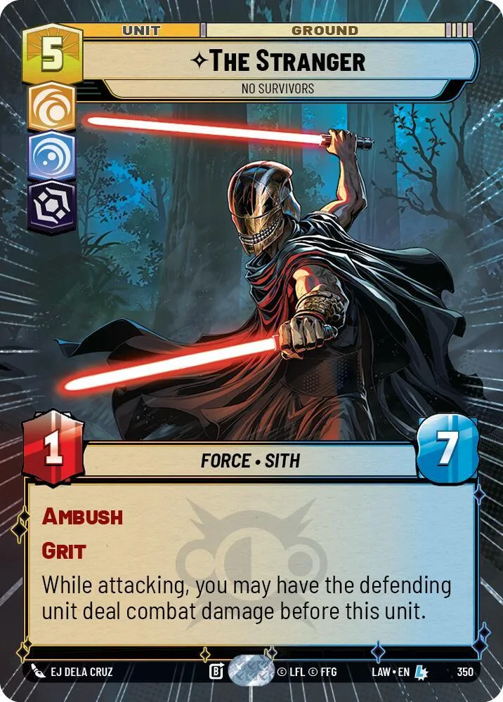 The Stranger - No Survivors — A Lawless Time — Star Wars: Unlimited