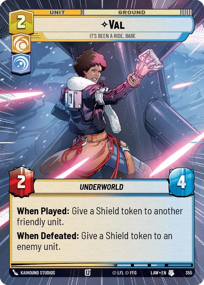 Val - Un Joli Bout De Chemin Toi Et Moi — A Lawless Time — Star Wars: Unlimited