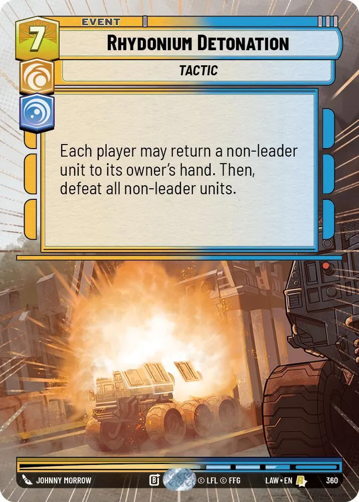 Rhydonium Detonation — A Lawless Time — Star Wars: Unlimited