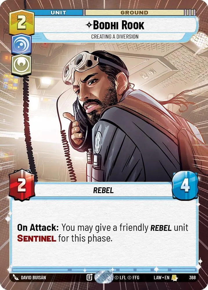 Bodhi Rook - Creating a Diversion — A Lawless Time — Star Wars: Unlimited