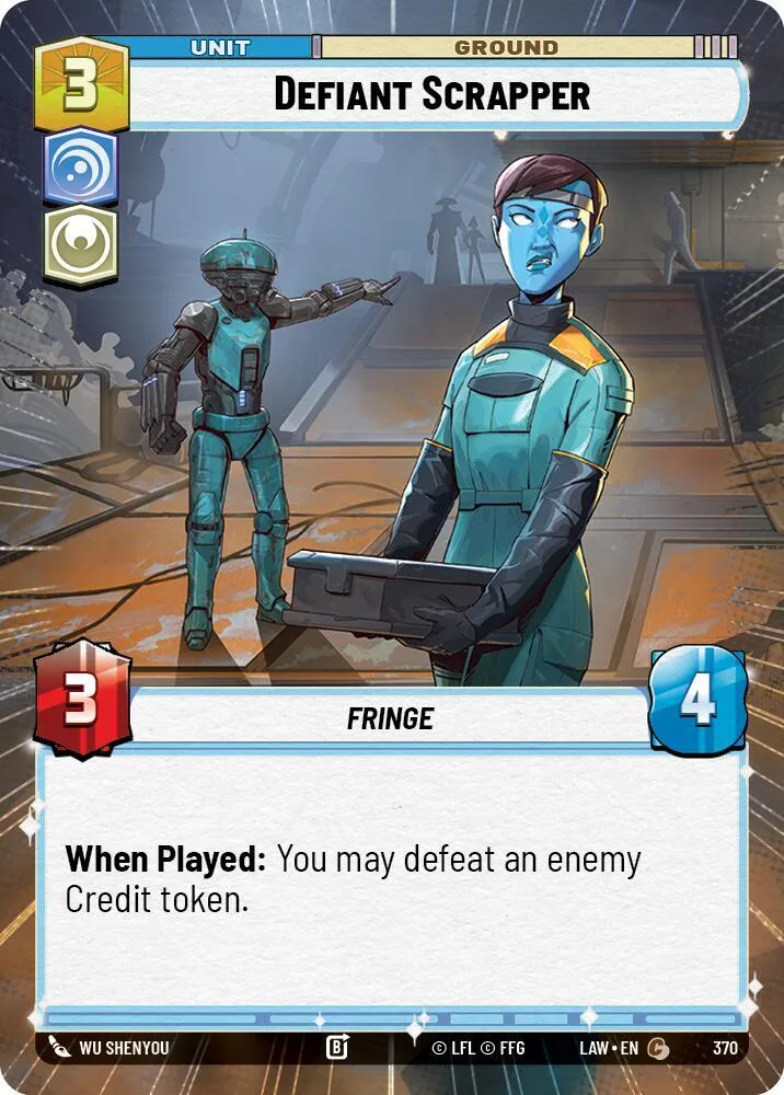 Ferrailleuse Provocatrice — A Lawless Time — Star Wars: Unlimited