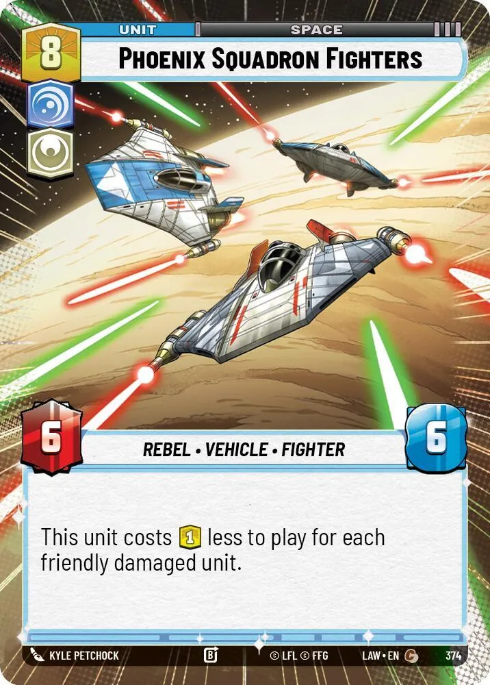 Chasseurs de l'Escadron Phoenix — A Lawless Time — Star Wars: Unlimited