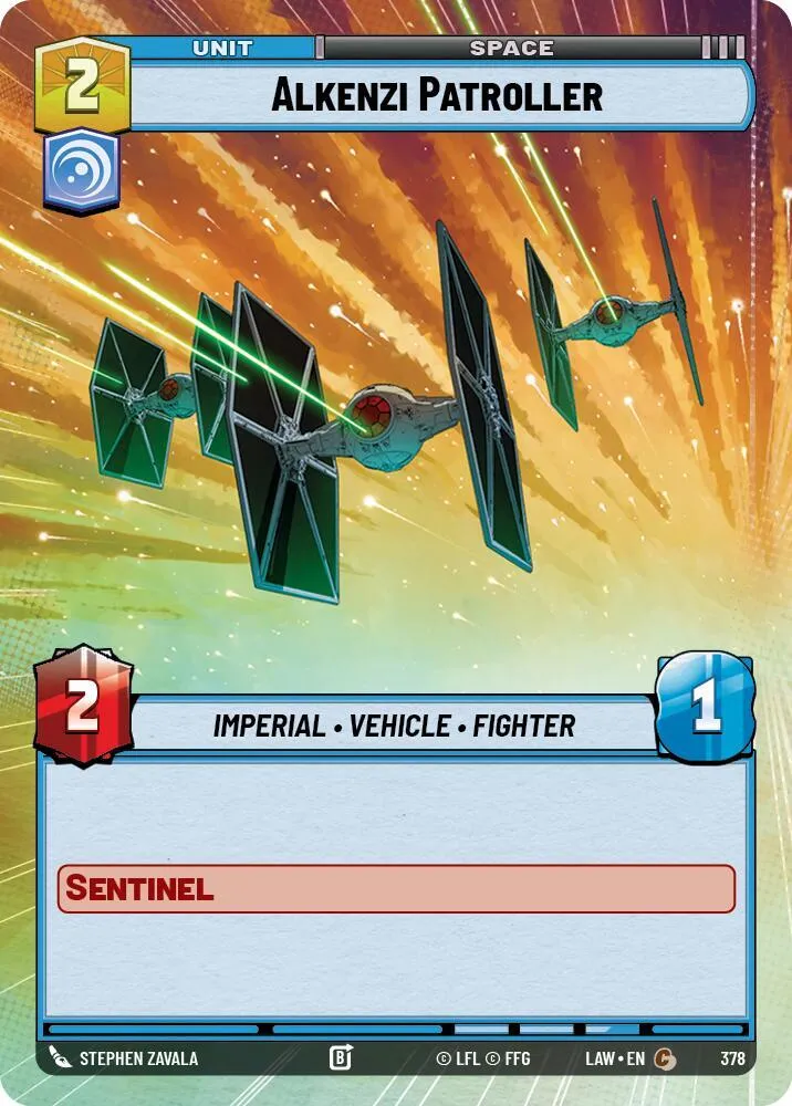 Alkenzi Patroller — A Lawless Time — Star Wars: Unlimited