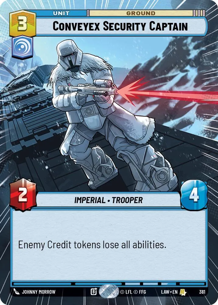 Conveyex Security Captain — A Lawless Time — Star Wars: Unlimited