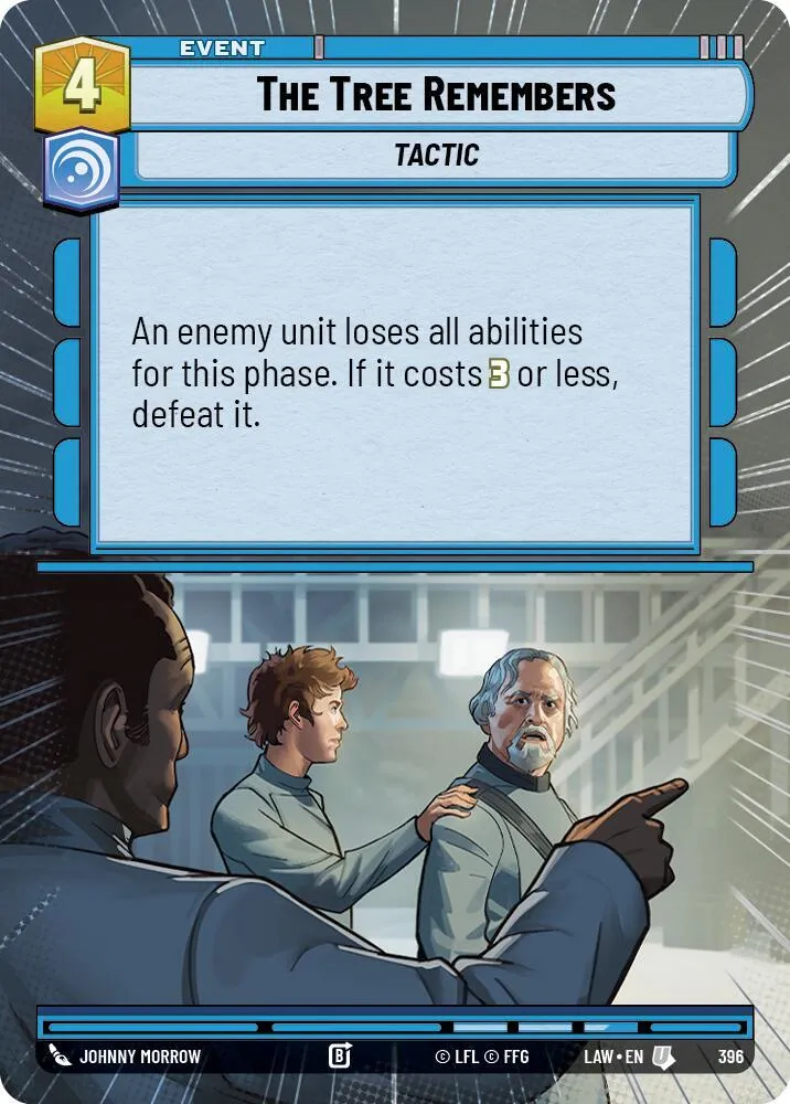 The Tree Remembers — A Lawless Time — Star Wars: Unlimited