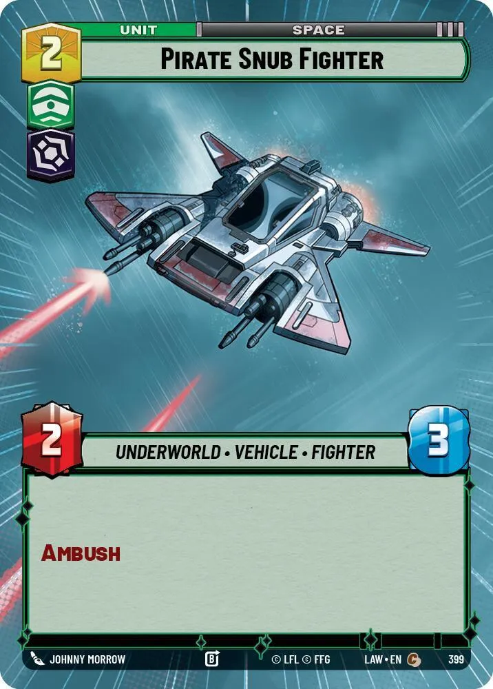 Chasseur Snub Pirate — A Lawless Time — Star Wars: Unlimited