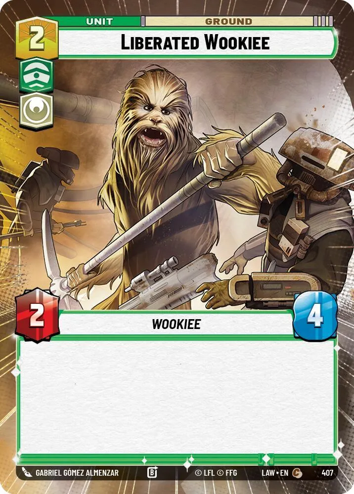 Liberated Wookie — A Lawless Time — Star Wars: Unlimited