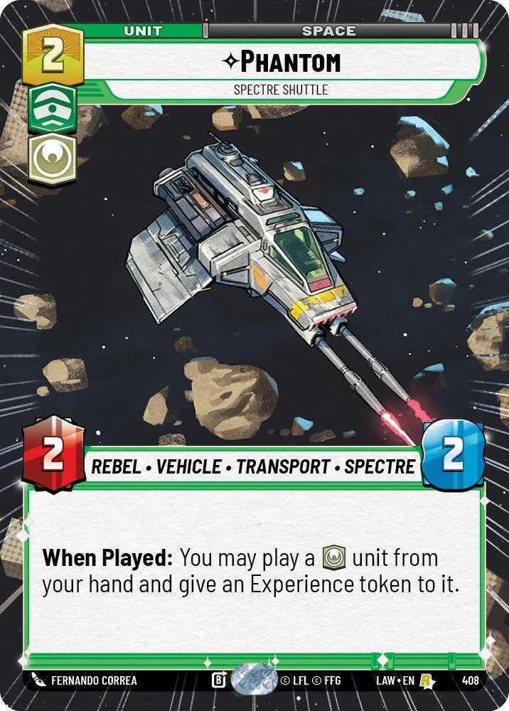 Phantom - Spectre Shuttle — A Lawless Time — Star Wars: Unlimited