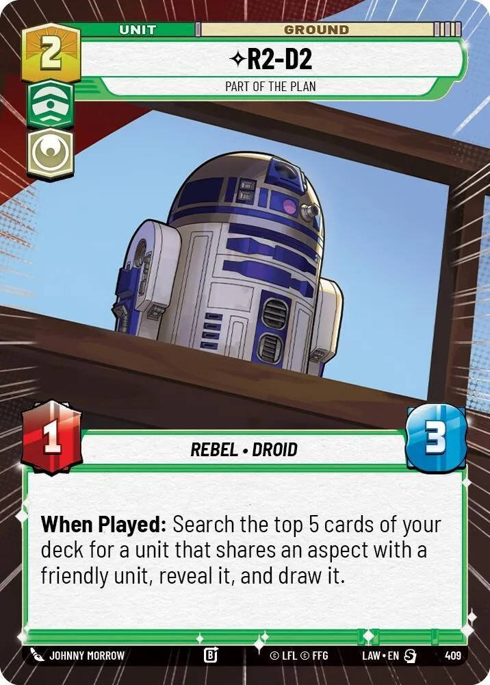 R2-D2 - Part of the Plan — A Lawless Time — Star Wars: Unlimited