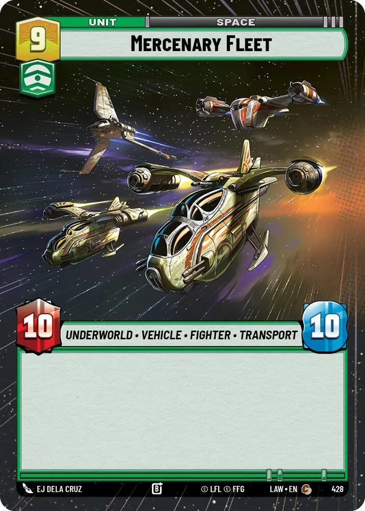 Flotte Mercenaire — A Lawless Time — Star Wars: Unlimited
