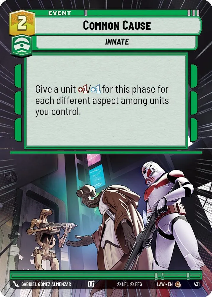 Cause Commune from A Lawless Time - Star Wars: Unlimited