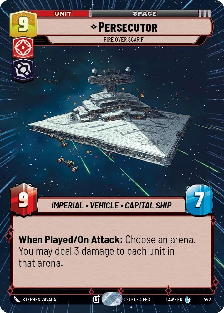 Persecutor - Fait Feu Sur Scarif — A Lawless Time — Star Wars: Unlimited