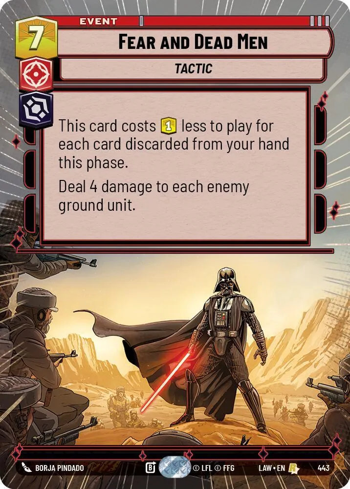 Fear and Dead Men — A Lawless Time — Star Wars: Unlimited