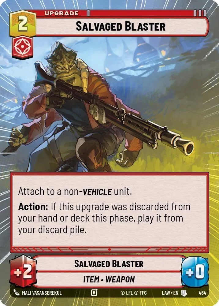 Blaster Recyclé — A Lawless Time — Star Wars: Unlimited