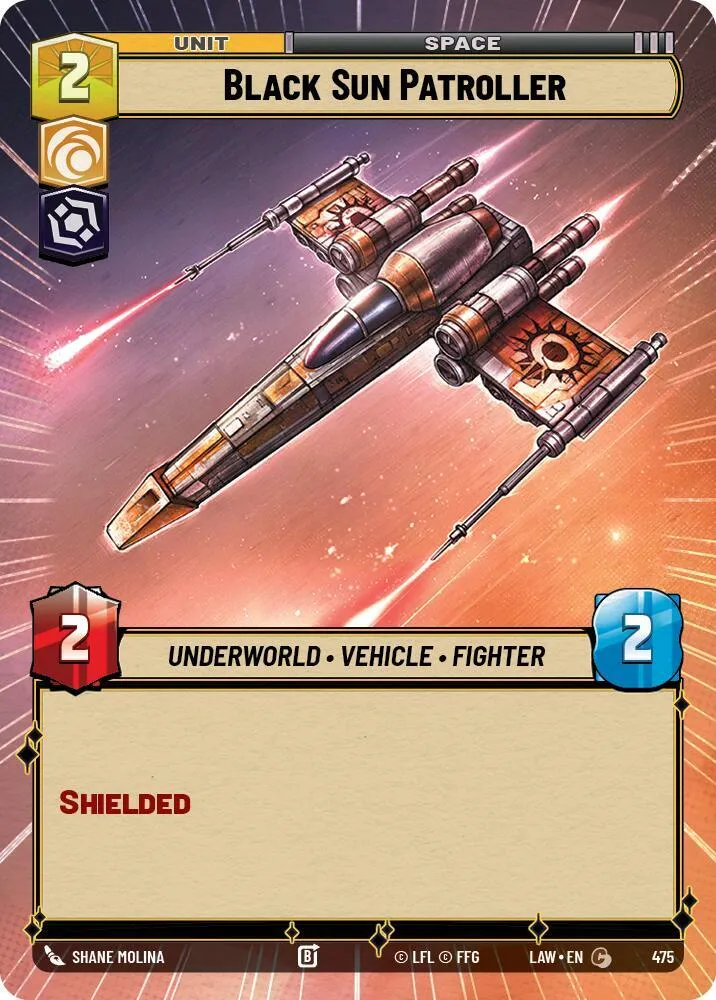 Black Sun Patroller — A Lawless Time — Star Wars: Unlimited