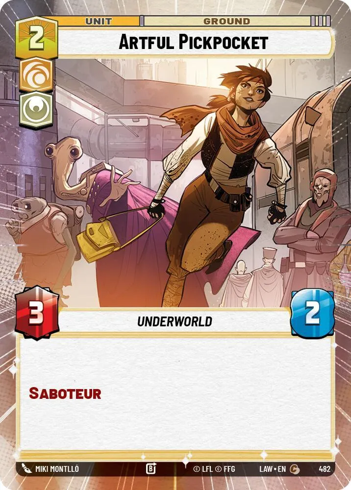 Pickpocket Habile — A Lawless Time — Star Wars: Unlimited