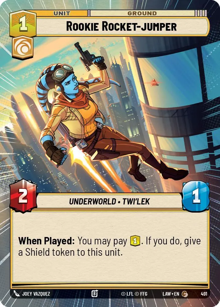 Novice avec Propulseurs — A Lawless Time — Star Wars: Unlimited