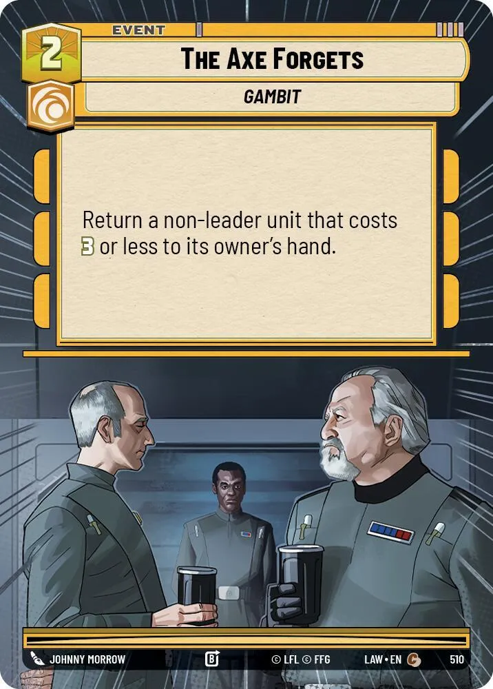 La Hache Oublie — A Lawless Time — Star Wars: Unlimited