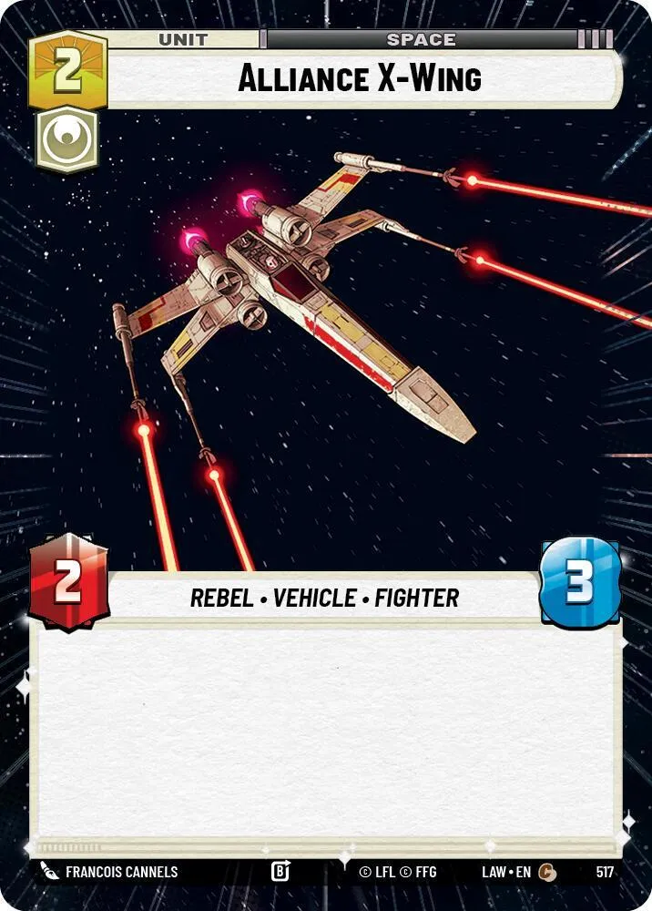 X-Wing de l'Alliance — A Lawless Time — Star Wars: Unlimited