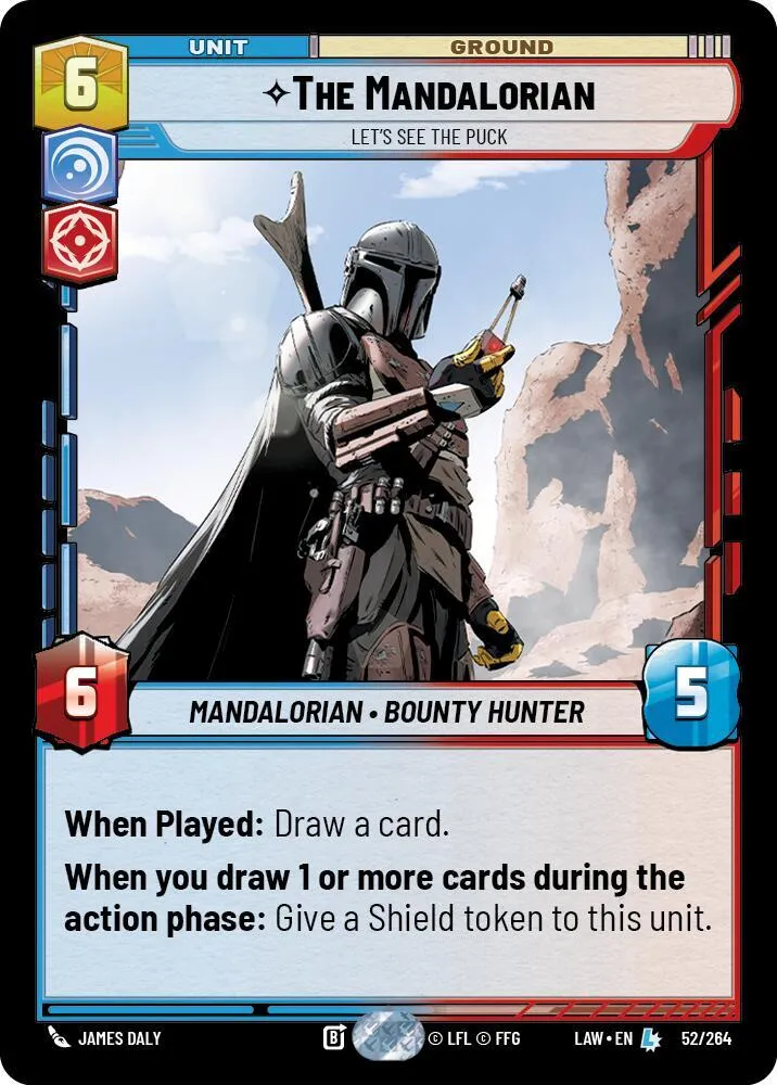 The Mandalorian - Let's See The Puck — A Lawless Time — Star Wars: Unlimited